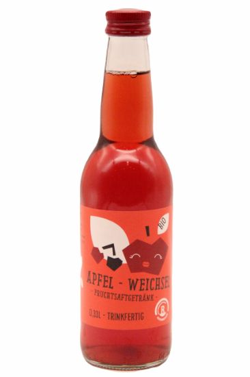 Picture of Bio-Apfel-Weichsel-Saft 0,33 Liter