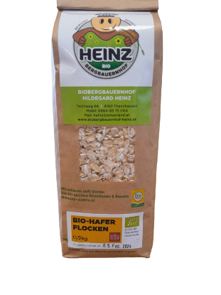 Bild von Bio-Haferflocken 0,5 kg