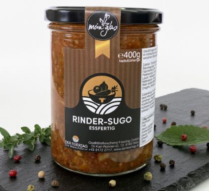 Picture of mein Glas - Rinder-Sugo essfertig 400g