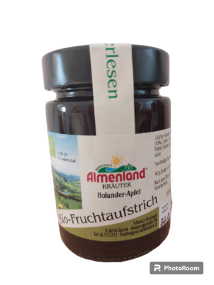 Picture of Bio-Fruchtaufstrich "Holunder-Apfel" 190ml