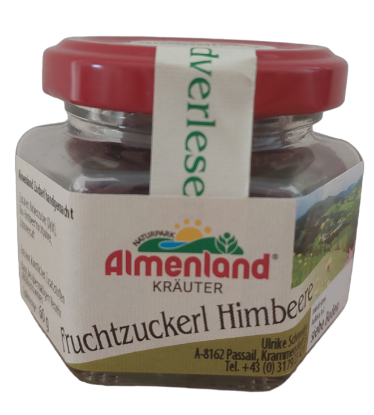 Bild von Almenland Zuckerl - Fruchtzuckerl Himbeere 60g