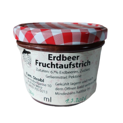 Bild von Erdbeer-Fruchtaufstrich