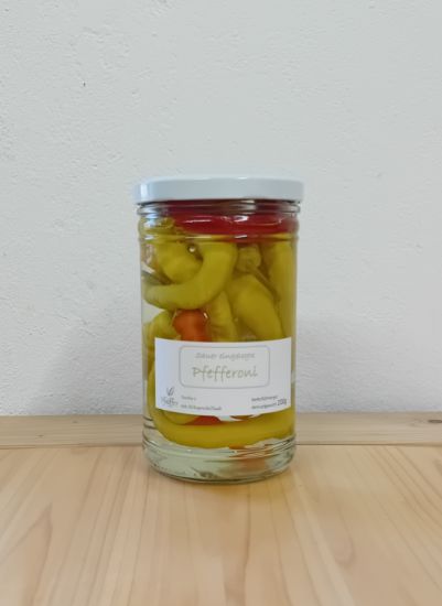 Picture of Sauer eingelegte Pfefferoni mild 200g