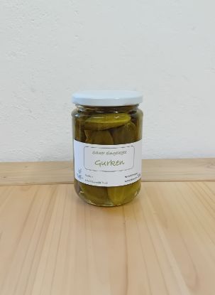 Bild von Sauer eingelegte Gurken 200g